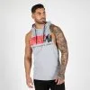 Gorilla Wear Rogers Hooded Tank Top, Grey Melange -Udstyr og tilbehør butik 901278000R Gorilla Wear Rogers Hooded Tank Top Grey Melange 01 0922