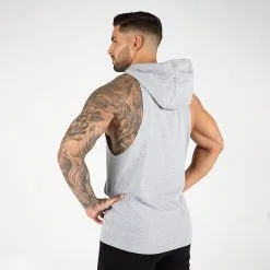 Gorilla Wear Rogers Hooded Tank Top, Grey Melange -Udstyr og tilbehør butik 901278000R Gorilla Wear Rogers Hooded Tank Top Grey Melange 02 0922