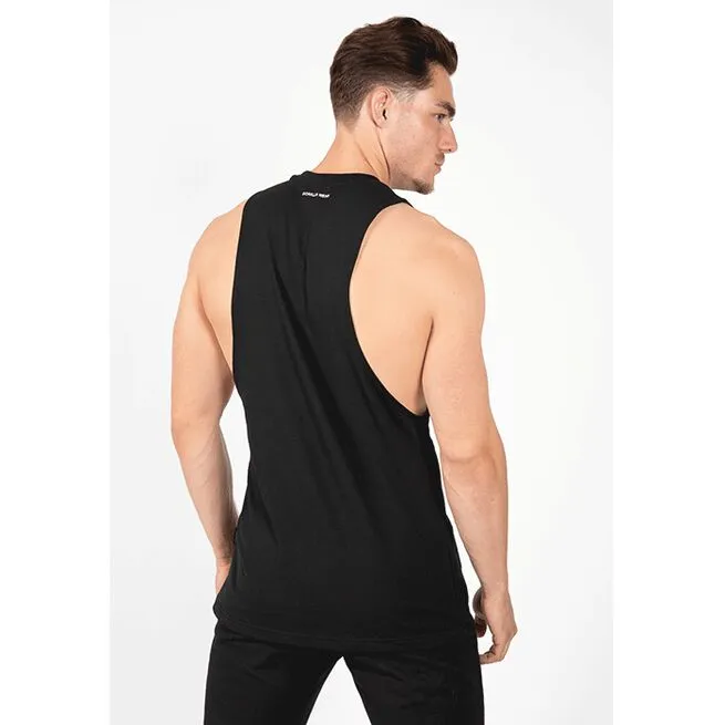 Gorilla Wear Cisco Drop Armhole Tank Top, Black/White 4 Gorilla Wear Cisco Drop Armhole Tank Top, Black/White - Billede 2