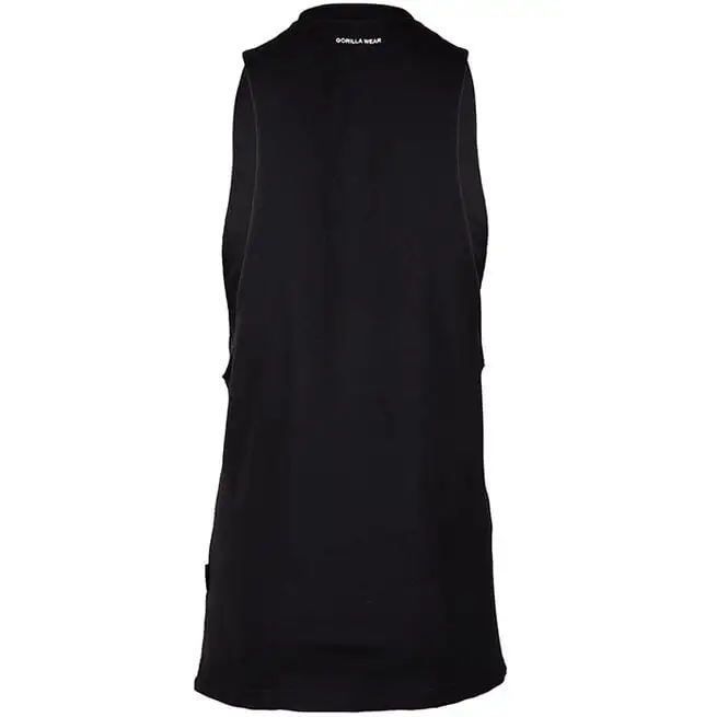 Gorilla Wear Cisco Drop Armhole Tank Top, Black/White 6 Gorilla Wear Cisco Drop Armhole Tank Top, Black/White - Billede 4