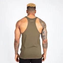Gorilla Wear Carter Stretch Tank Top, Black -Udstyr og tilbehør butik 901304000R Gorilla Wear Carter Stretch Tank Top army green 03 0921 2