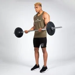 Gorilla Wear Carter Stretch Tank Top, Black -Udstyr og tilbehør butik 901304000R Gorilla Wear Carter Stretch Tank Top army green 05 0921 2