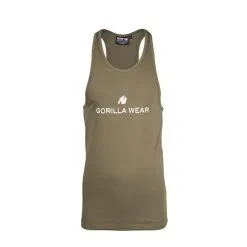 Gorilla Wear Carter Stretch Tank Top, Black -Udstyr og tilbehør butik 901304000R Gorilla Wear Carter Stretch Tank Top army green 06 0921 2
