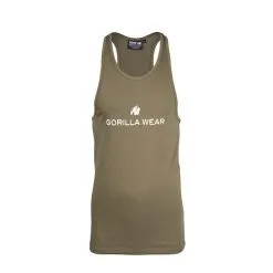 Gorilla Wear Carter Stretch Tank Top, Army Green -Udstyr og tilbehør butik 901304000R Gorilla Wear Carter Stretch Tank Top army green 06 0921