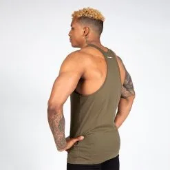 Gorilla Wear Carter Stretch Tank Top, Black -Udstyr og tilbehør butik 901304000R Gorilla Wear Carter Stretch Tank Top army green 2 0921 2