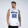 Gorilla Wear San Mateo Jersey Tank Top, White/Blue -Udstyr og tilbehør butik 901331030R Gorilla Wear San Mateo Jersey Tank Top White Blue 01 0922
