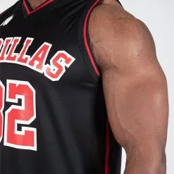 Gorilla Wear San Mateo Jersey Tank Top, Black/Red -Udstyr og tilbehør butik 901339050R Gorilla Wear San Mateo Jersey Tank Top Black Red 03 0922