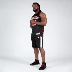 Gorilla Wear San Mateo Jersey Tank Top, Black/Red -Udstyr og tilbehør butik 901339050R Gorilla Wear San Mateo Jersey Tank Top Black Red 06 0922