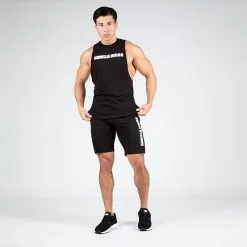 Gorilla Wear Milo Drop Armhole Tank Top, Black -Udstyr og tilbehør butik 901369000R Gorilla Wear Milo Drop Armhole Tank Top Black 06 0922