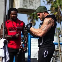 Gorilla Wear Melbourne S/L Hooded T-Shirt, Black -Udstyr og tilbehør butik 905169000r melbourne s l hooded t shirt black 7