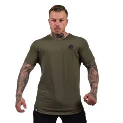 Gorilla Wear Detroit T-Shirt, Army Green -Udstyr og tilbehør butik 905294000r detroit t shirt army green 1