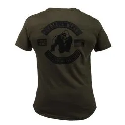 Gorilla Wear Detroit T-Shirt, Army Green -Udstyr og tilbehør butik 905294000r detroit t shirt army green 3