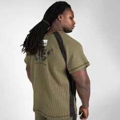 Gorilla Wear Augustine Old School Work Out Top, Army Green -Udstyr og tilbehør butik 905414091R Gorilla Wear Augustine Old School Work Out Top Army Green 03 0321
