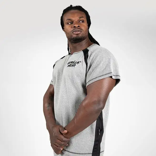 Gorilla Wear Augustine Old School Work Out Top, Grey 13 Gorilla Wear Augustine Old School Work Out Top, Grey - Billede 11