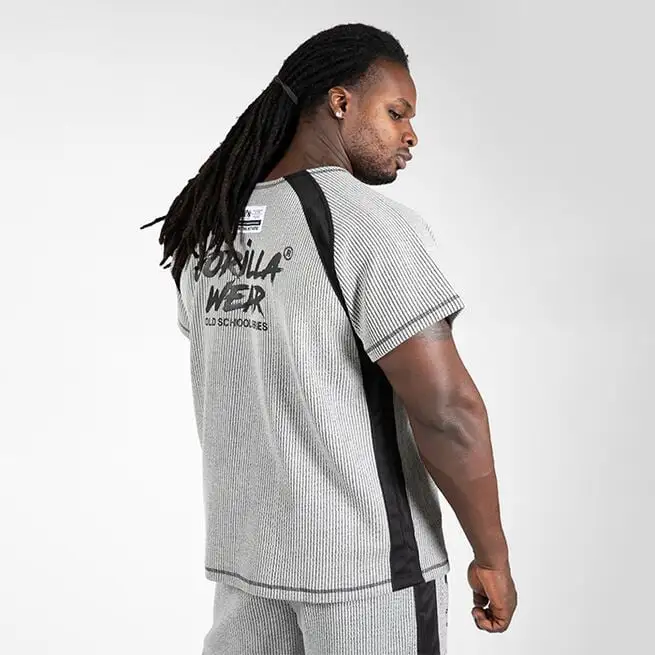 Gorilla Wear Augustine Old School Work Out Top, Grey 5 Gorilla Wear Augustine Old School Work Out Top, Grey - Billede 3