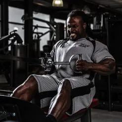 Gorilla Wear Augustine Old School Work Out Top, Army Green -Udstyr og tilbehør butik 905418001r augustine old school work out top grey 3