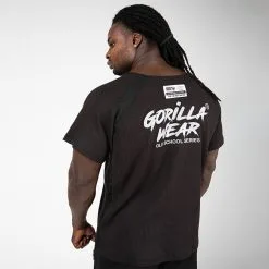 Gorilla Wear Augustine Old School Work Out Top, Army Green -Udstyr og tilbehør butik 905419001R Gorilla Wear Augustine Old School Work Out Top Black 03 0321