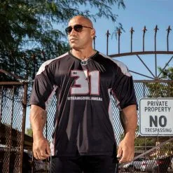 Gorilla Wear Athlete T-Shirt 2.0 Dennis James, Black/Grey -Udstyr og tilbehør butik 905488090R Gorilla Wear Athlete T Shirt 2.0 Dennis James blackGrey juli20 03