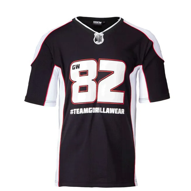 Athlete T-Shirt 2.0 Gorilla Wear, Black/White 3 Athlete T-Shirt 2.0 Gorilla Wear, Black/White