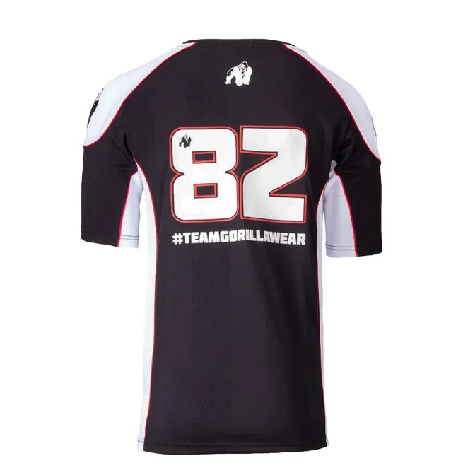 Athlete T-Shirt 2.0 Gorilla Wear, Black/White 4 Athlete T-Shirt 2.0 Gorilla Wear, Black/White - Billede 2
