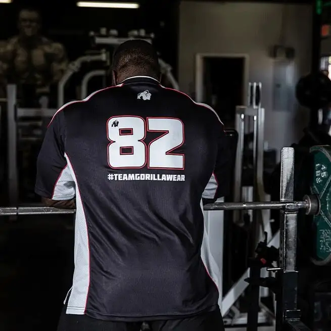 Athlete T-Shirt 2.0 Gorilla Wear, Black/White 10 Athlete T-Shirt 2.0 Gorilla Wear, Black/White - Billede 8