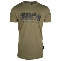 Gorilla Wear Classic T-Shirt, Black -Udstyr og tilbehør butik 905534090R Gorilla Wear Classic T Shirt army green 03 feb21