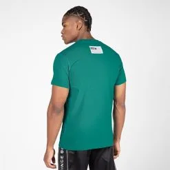 Gorilla Wear Classic T-Shirt, Teal Green -Udstyr og tilbehør butik 905534400R Gorilla Wear Classic T Shirt Teal Green 02 mars23