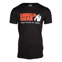 Gorilla Wear Classic T-Shirt, Army Green -Udstyr og tilbehør butik 905539000R Gorilla Wear Classic T Shirt black 03 feb21 3