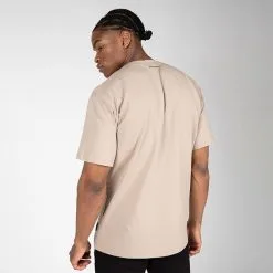 Gorilla Wear Dover Oversized T-shirt, Beige -Udstyr og tilbehør butik 90554120R Gorilla Wear Dover Oversized T shirt Beige 02 0821 2
