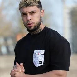 Gorilla Wear Dover Oversized T-shirt, Beige -Udstyr og tilbehør butik 90554900R Gorilla Wear Dover Oversized T shirt Black 09 0821 2