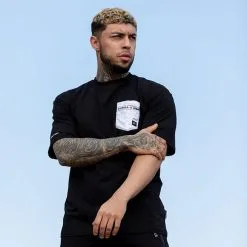 Gorilla Wear Dover Oversized T-shirt, Black -Udstyr og tilbehør butik 90554900R Gorilla Wear Dover Oversized T shirt Black 10 0821 1