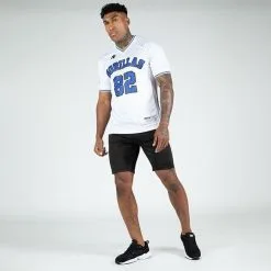 Gorilla Wear San Mateo T-Shirt, White/Blue -Udstyr og tilbehør butik 905611030R Gorilla Wear San Mateo T Shirt White Blue 03 0922