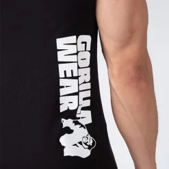 Gorilla Wear Oswego S/L Hooded T-Shirt, Black -Udstyr og tilbehør butik 905639000R Gorilla Wear Oswego SL Hooded T Shirt Black 07 0922