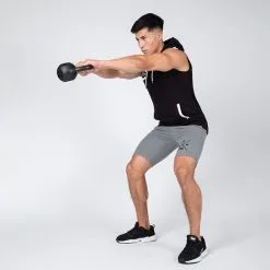 Gorilla Wear Oswego S/L Hooded T-Shirt, Black -Udstyr og tilbehør butik 905639000R Gorilla Wear Oswego SL Hooded T Shirt Black 08 0922