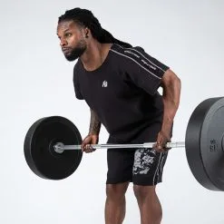 Gorilla Wear Buffalo Old School Workout Top, Black/Grey -Udstyr og tilbehør butik 905649081R Gorilla Wear Buffalo Old School Workout Top Black Grey 05 0922