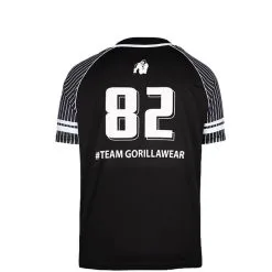 Gorilla Wear 82 Baseball Jersey, Black -Udstyr og tilbehør butik 905659000R Gorilla Wear 82 Baseball Jersey Black 0922 3
