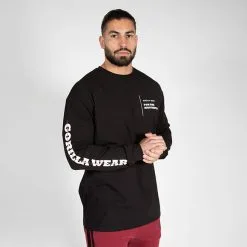 Gorilla Wear Boise Oversized Long Sleeve, Black