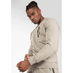 Gorilla Wear Newark Sweater, Black 18 Gorilla Wear Newark Sweater, Black -Udstyr og tilbehør butik 907171200R Gorilla Wear Newark Sweater beige 02 mars21