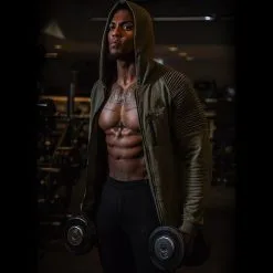 Gorilla Wear Delta Hoodie, Grey -Udstyr og tilbehør butik 908144090r delta hoodie army green 7 2