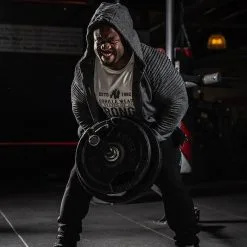 Gorilla Wear Delta Hoodie, Grey -Udstyr og tilbehør butik 908148000r delta hoodie grey 2 2