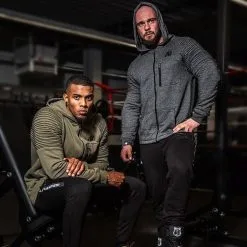 Gorilla Wear Delta Hoodie, Grey -Udstyr og tilbehør butik 908148000r delta hoodie grey 3 1