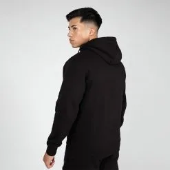 Gorilla Wear Kennewick Zipped Hoodie, Black -Udstyr og tilbehør butik 90823900R Gorilla Wear Kennewick Zipped Hoodie Black 03 0422