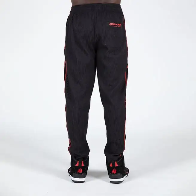 Gorilla Wear Buffalo Old School Workout Pants, Black/Red 6 Gorilla Wear Buffalo Old School Workout Pants, Black/Red - Billede 4
