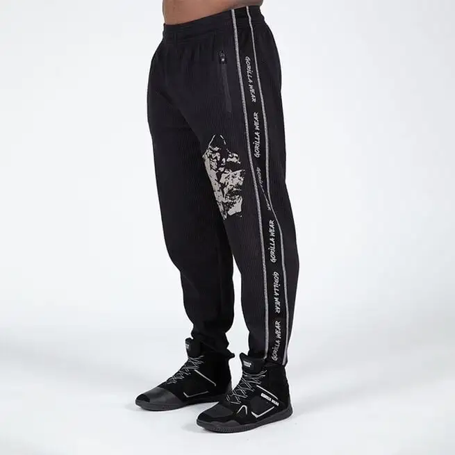 Gorilla Wear Buffalo Old School Workout Pants, Black/Grey 4 Gorilla Wear Buffalo Old School Workout Pants, Black/Grey - Billede 2