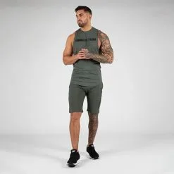 Gorilla Wear Milo Shorts, Green -Udstyr og tilbehør butik 9091034000R Gorilla Wear Milo Shorts Green 08 0922