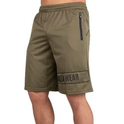 Gorilla Wear Branson Shorts, Army Green/Black -Udstyr og tilbehør butik 909384090 R Gorilla Wear Branson Shorts Army Green Black S 1 0320 1