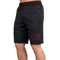 Gorilla Wear Branson Shorts, Army Green/Black -Udstyr og tilbehør butik 909389050 R Gorilla Wear Branson Shorts Black Red S 1 0320 2