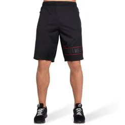 Gorilla Wear Branson Shorts, Black/Red