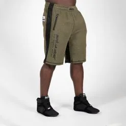 Gorilla Wear Augustine Old School Shorts, Army Green