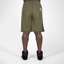 Gorilla Wear Augustine Old School Shorts, Grey 101 Gorilla Wear Augustine Old School Shorts, Grey -Udstyr og tilbehør butik 909394091R Gorilla Wear Augustine Old School Shorts Army Green 03 0321 3